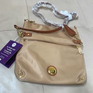 Joy Mangano Tan Crossbody Bag, NWT